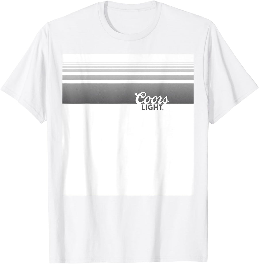 Coors Light Gradient T-Shirt 1C (Official) - White