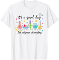 Polymer Chemist Chemistry Science Researcher Macromolecular T-Shirt - White
