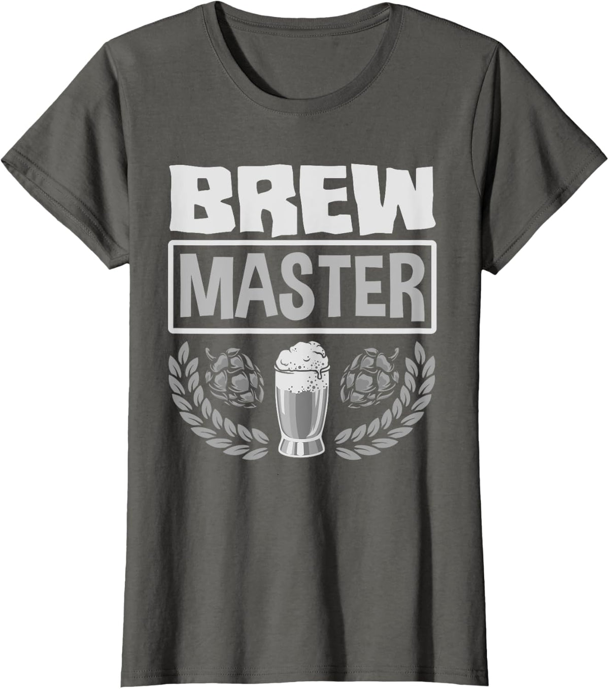 Brewmaster Drink All You Want I'll Make More Homebrewing T-Shirt - Asphalt Grey