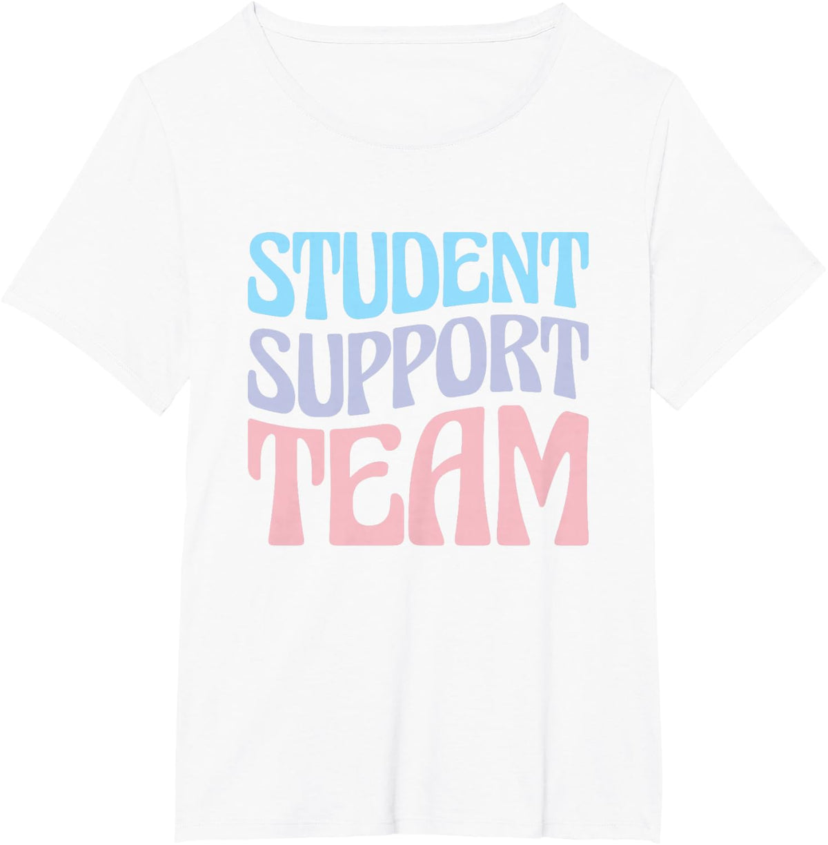Social Worker Squad Counselor Student Support Team T-Shirt - White