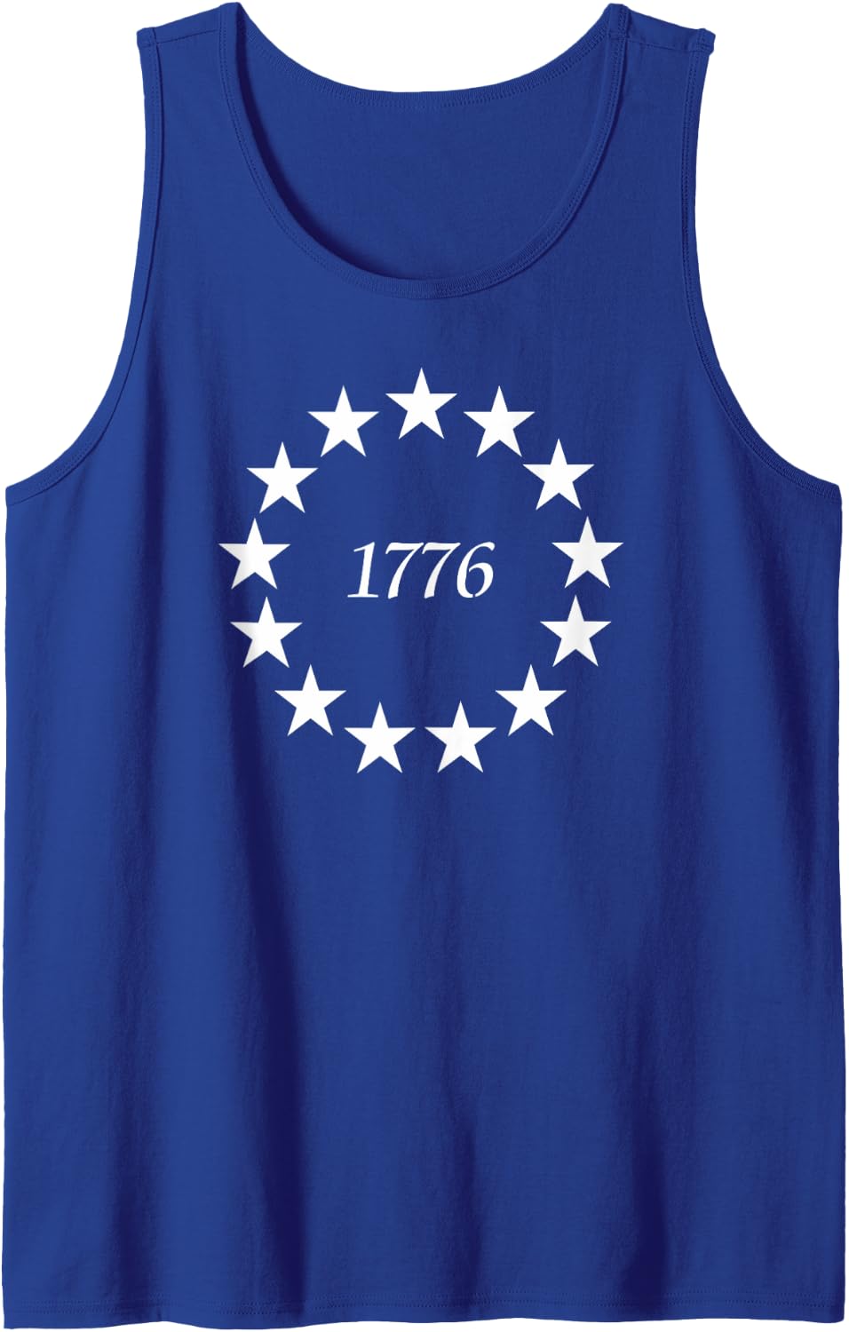 1776 13 Stars Patriotic American Revolution 13 Colonies Tank Top - Royal Blue