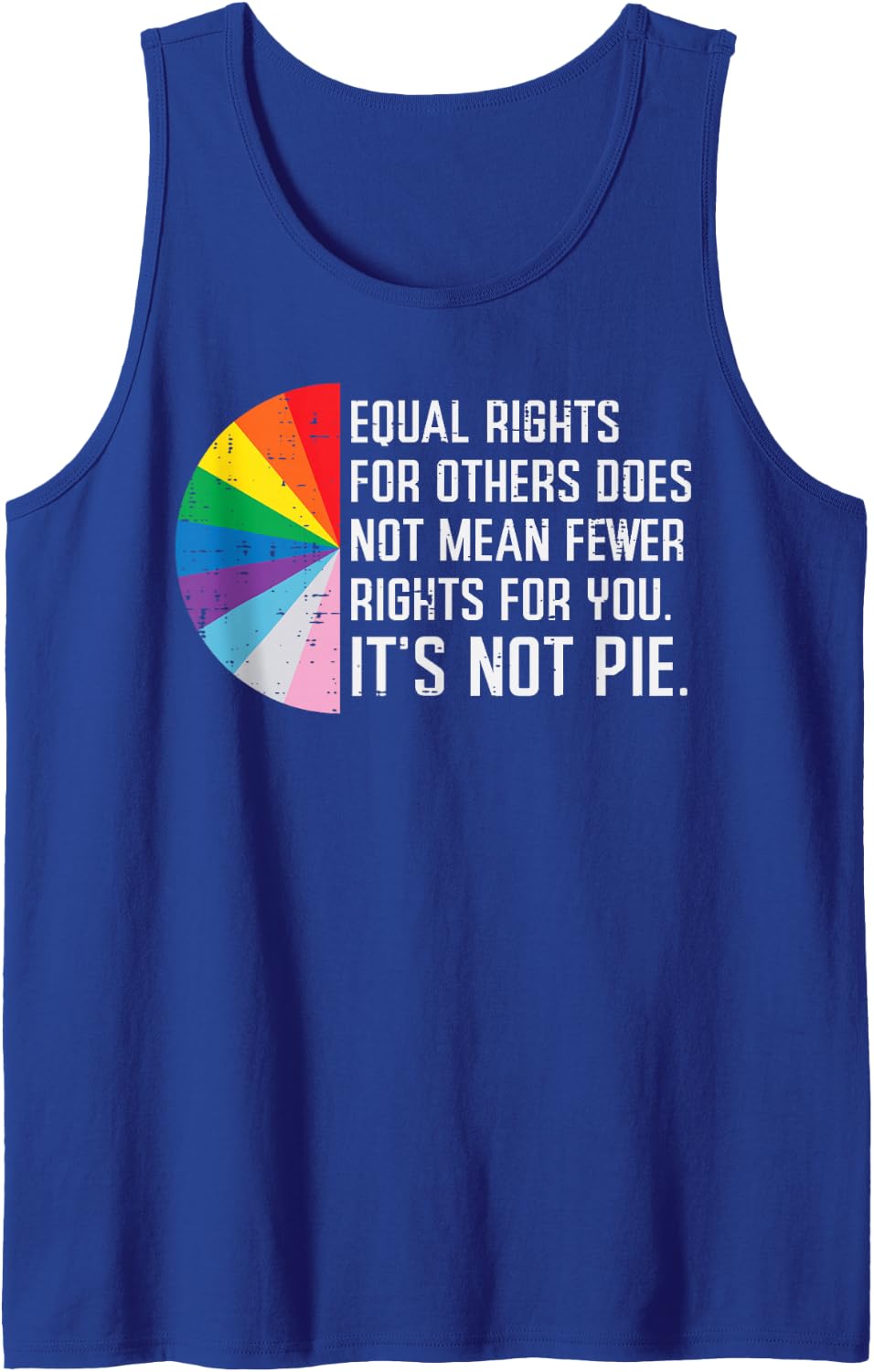 Lgbt Equal Rights For Others Gay Pride Month Men Women Kids Tank Top - Royal Blue