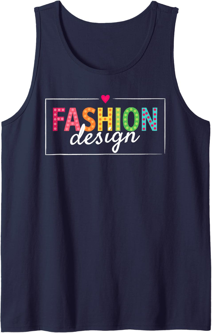 Fashion Design Garment Creation Couture Designer Tailoring Sleeveless Tank Top - Navy Blue