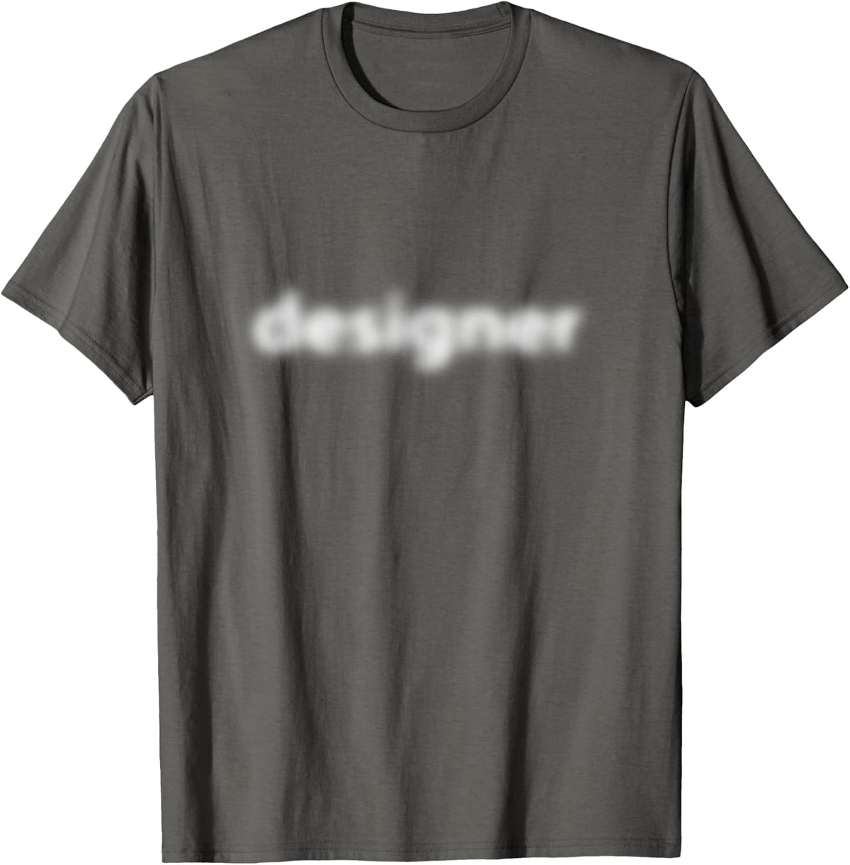 Designer Tee T-Shirt - Asphalt Grey