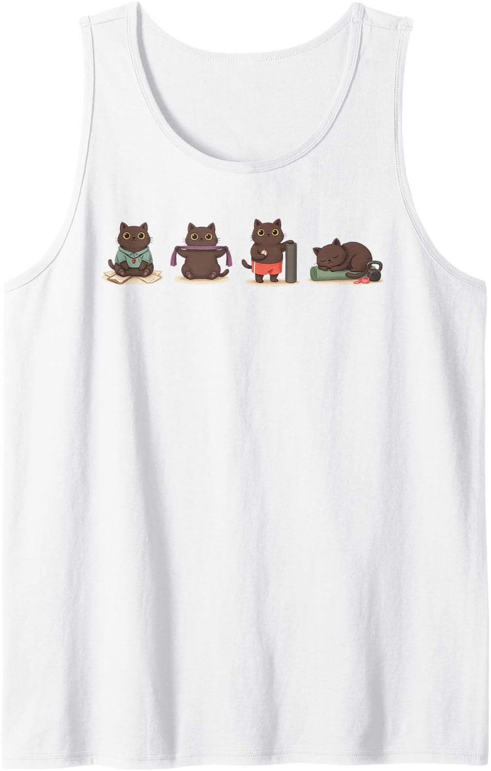 Sports Physical Therapy Athletic Rehabilitation Sleeveless Tank Top - White