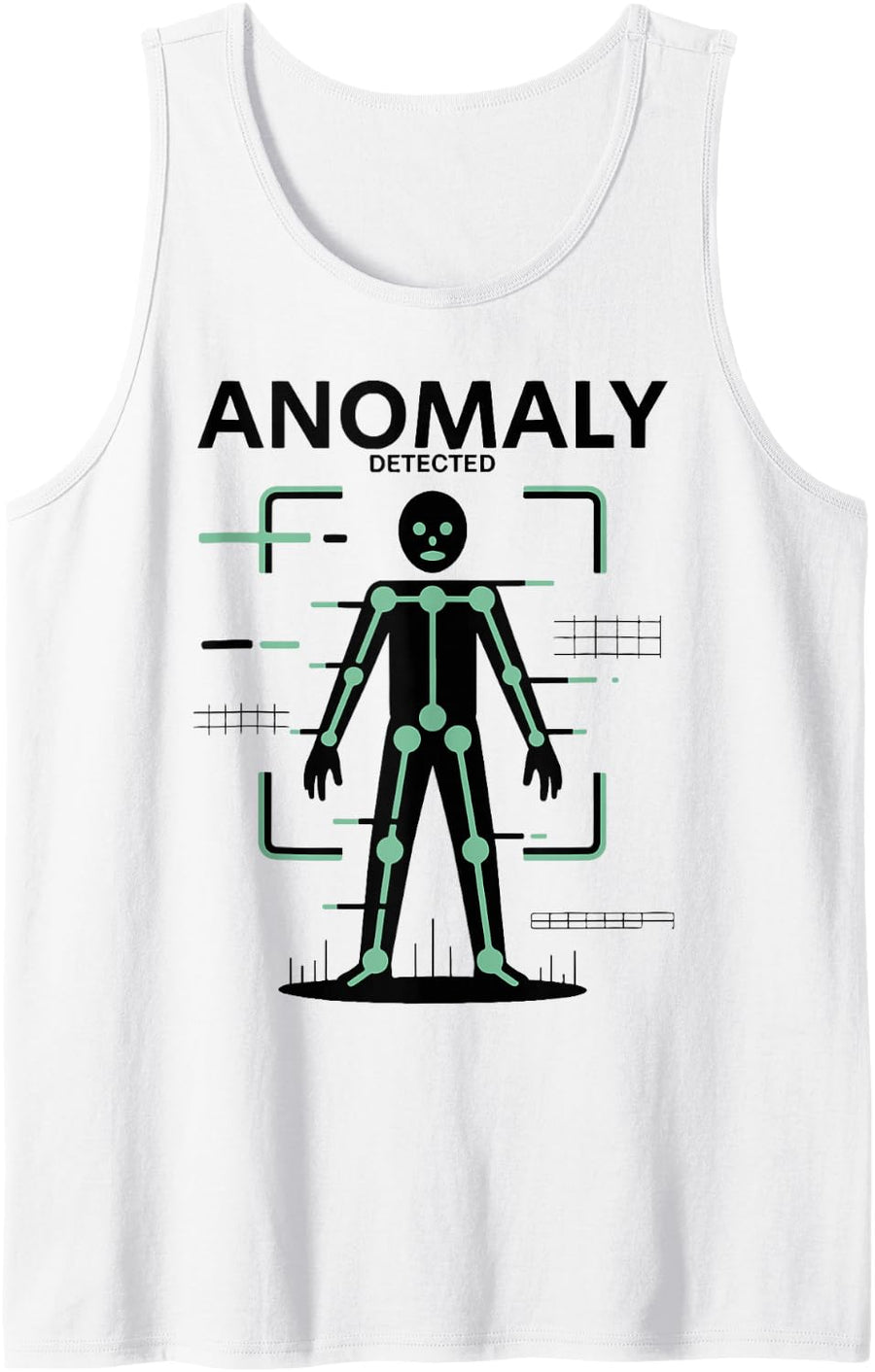 SLS Ghost Hunting Paranormal Investigation Ghost Hunter Sleeveless Tank Top - White