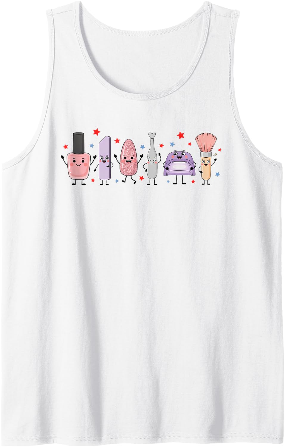 Nail Technician Nail Tech Manicurist Nail Artist Technology Tank Top - White
