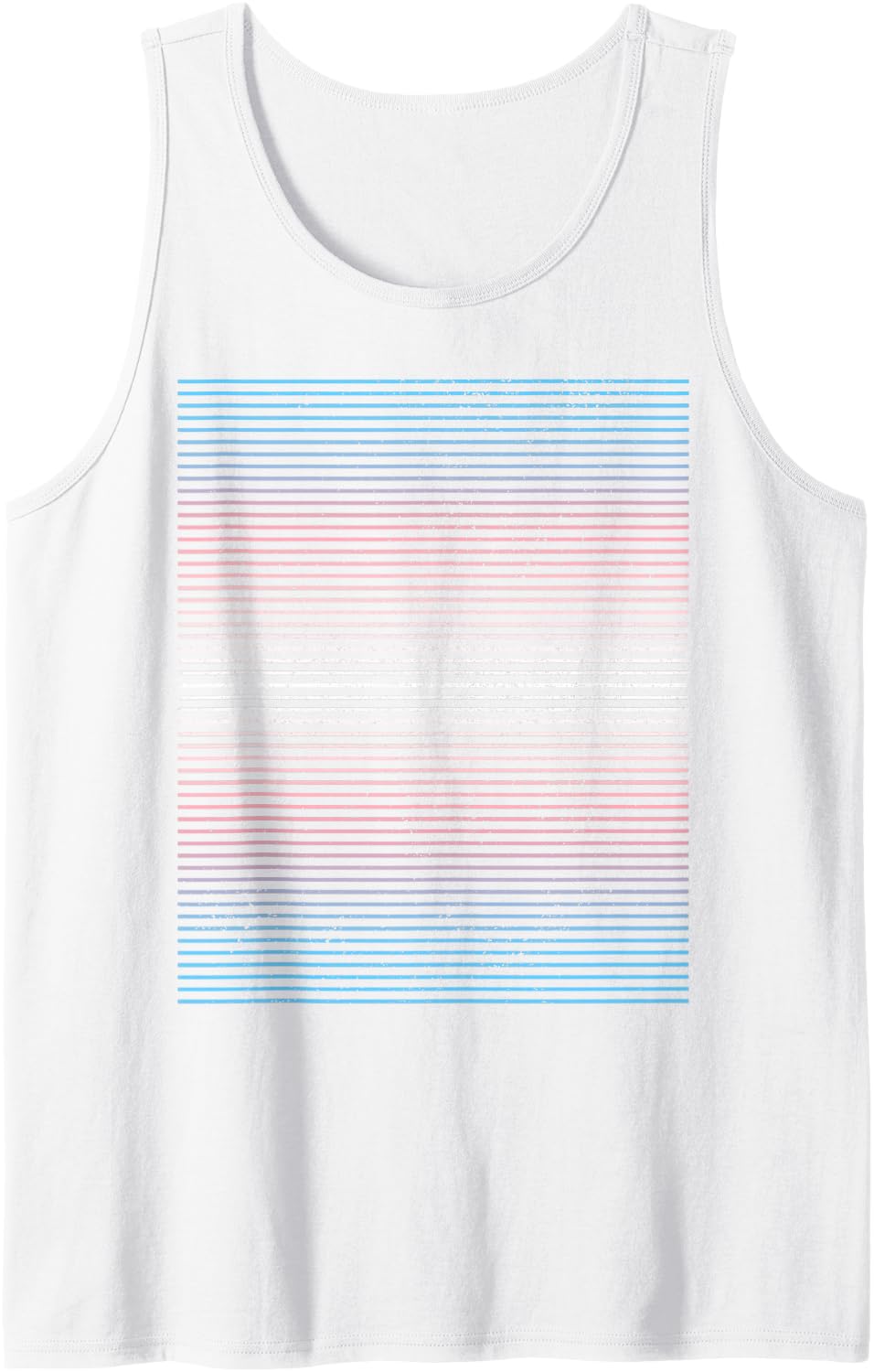 Trans Flag Transgender Pride Month Trans Rights Tank Top - White