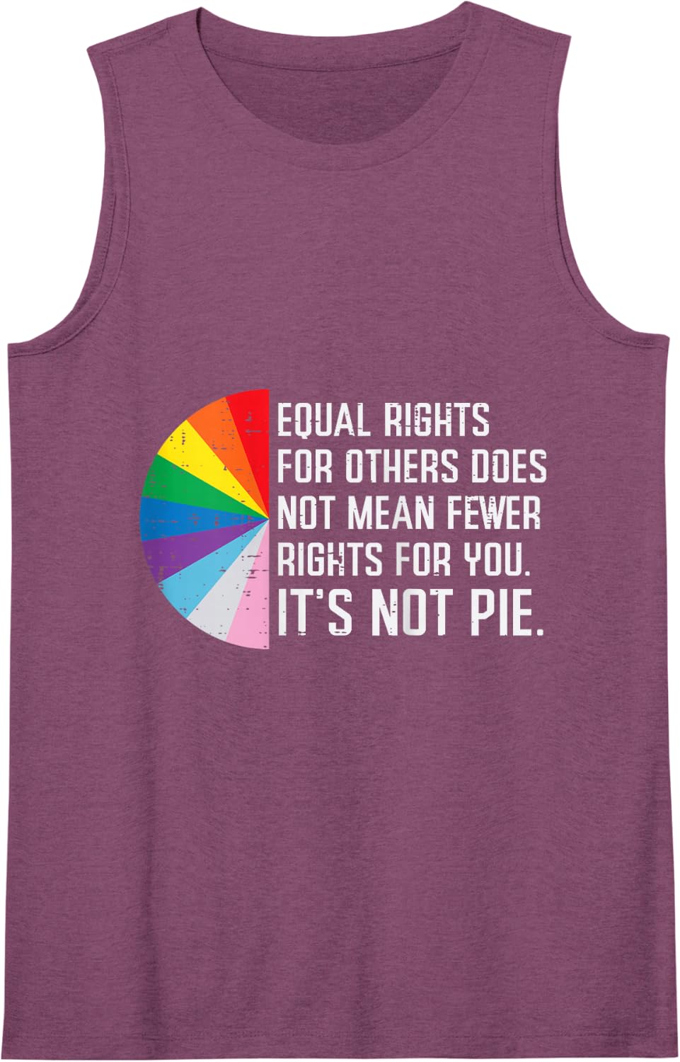 Lgbt Equal Rights For Others Gay Pride Month Men Women Kids Tank Top - Purple
