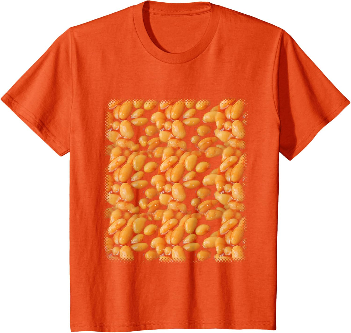 Baked Beans Halloween Costume T-Shirt - Orange