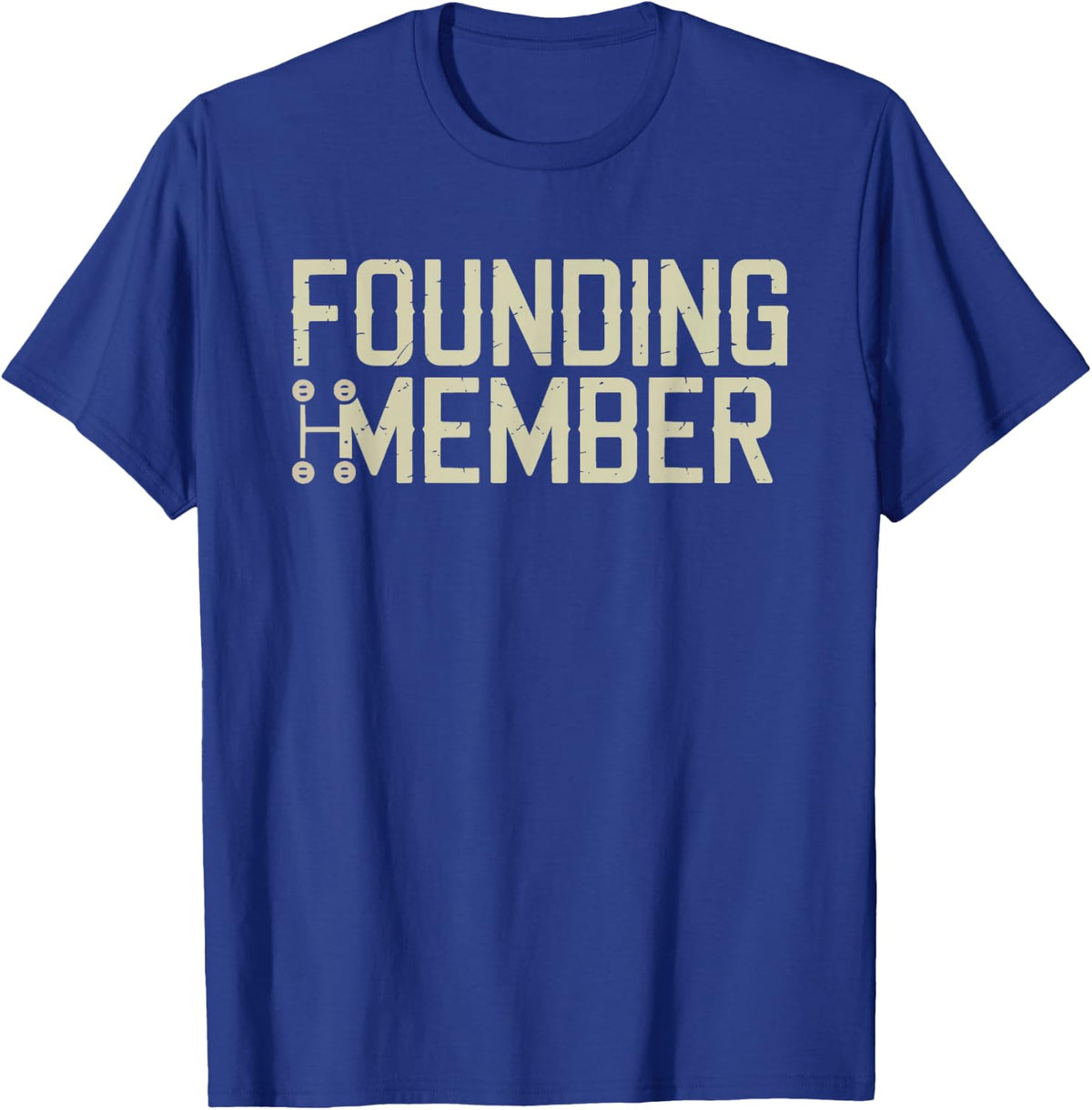 Manual Transmission Preservation Society Founding Member T-Shirt - Royal Blue