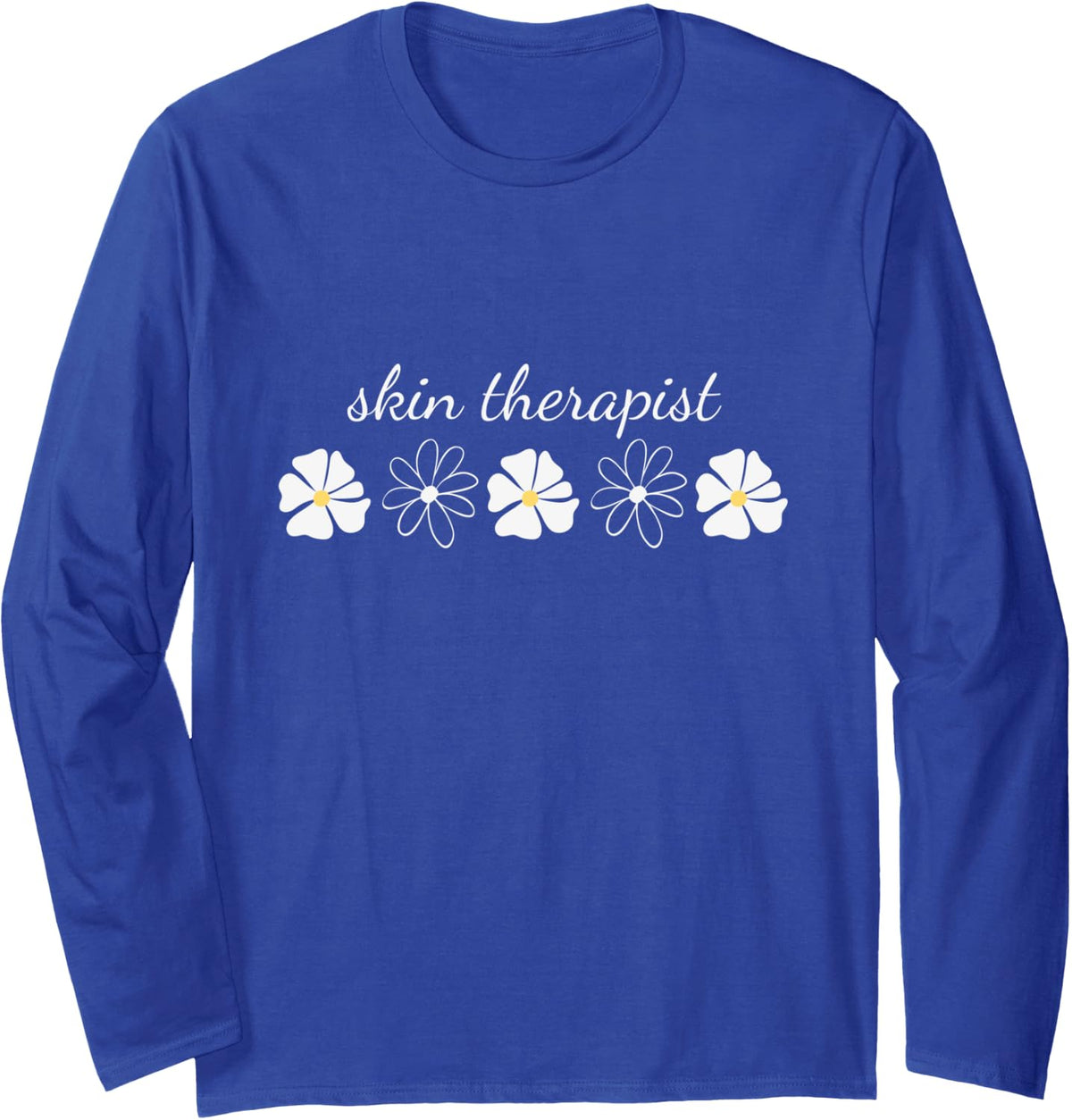Therapy Long Sleeve T-Shirt - Adult Unisex Royal Blue
