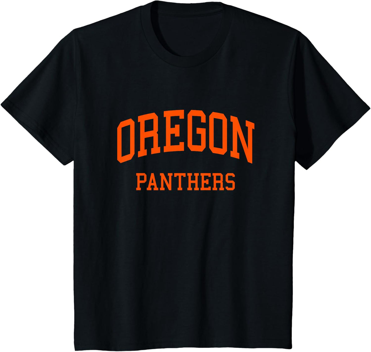Oregon High School HS Oregon WI Retro Sports T-Shirt - Black