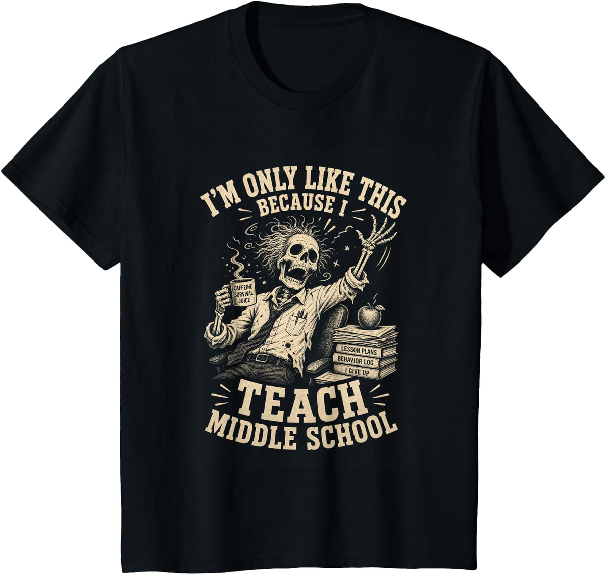 Strong So is My Patience T-Shirt - Black