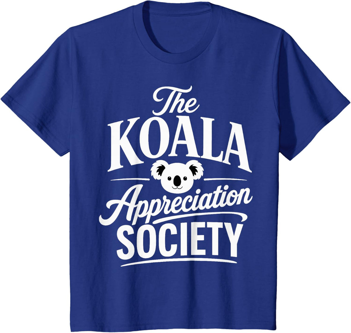 Cute Koala Lover Australian Wildlife T-Shirt - Royal Blue