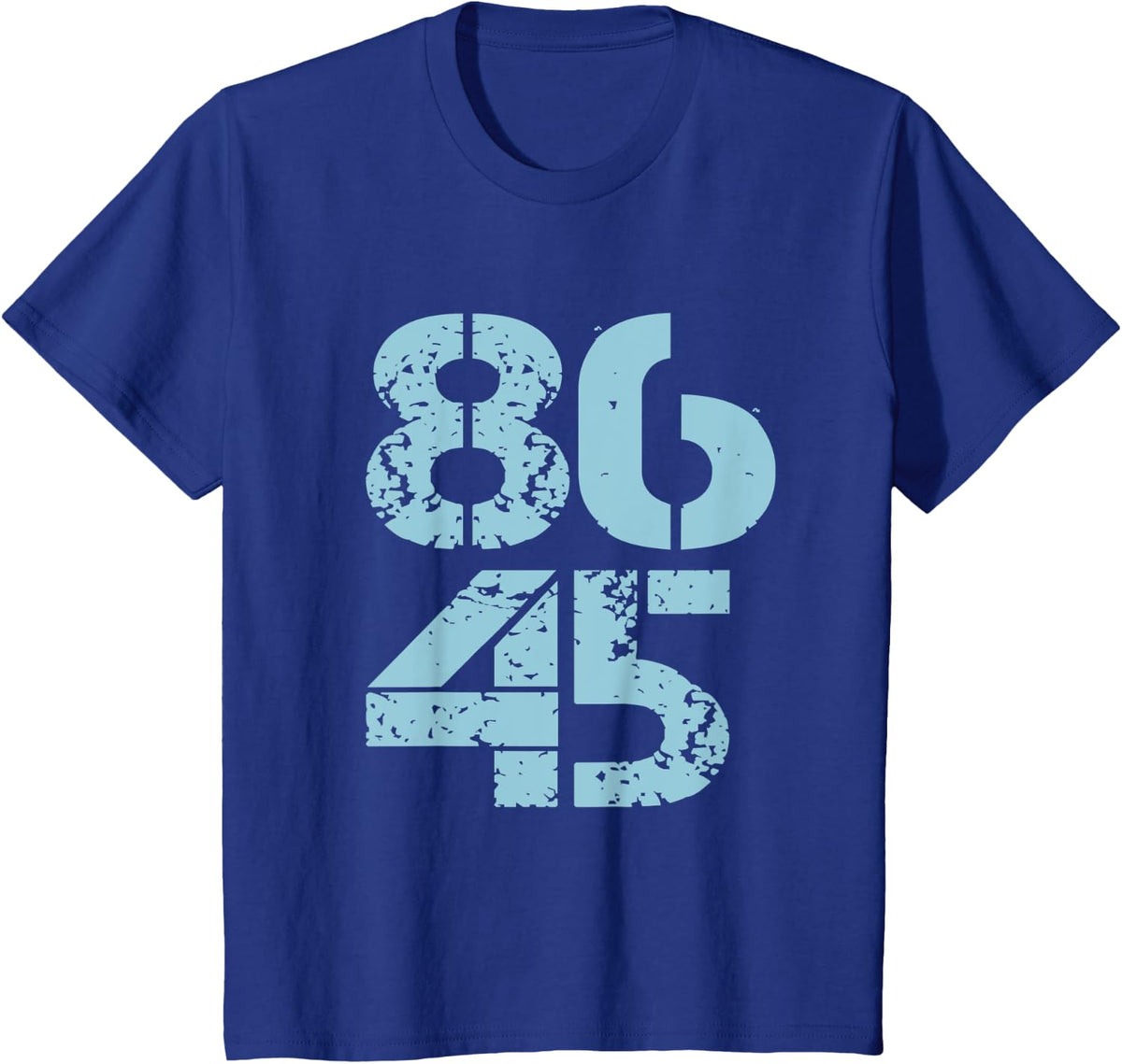Classic Retro Vintage Style 8645 Gift T-Shirt - Royal Blue