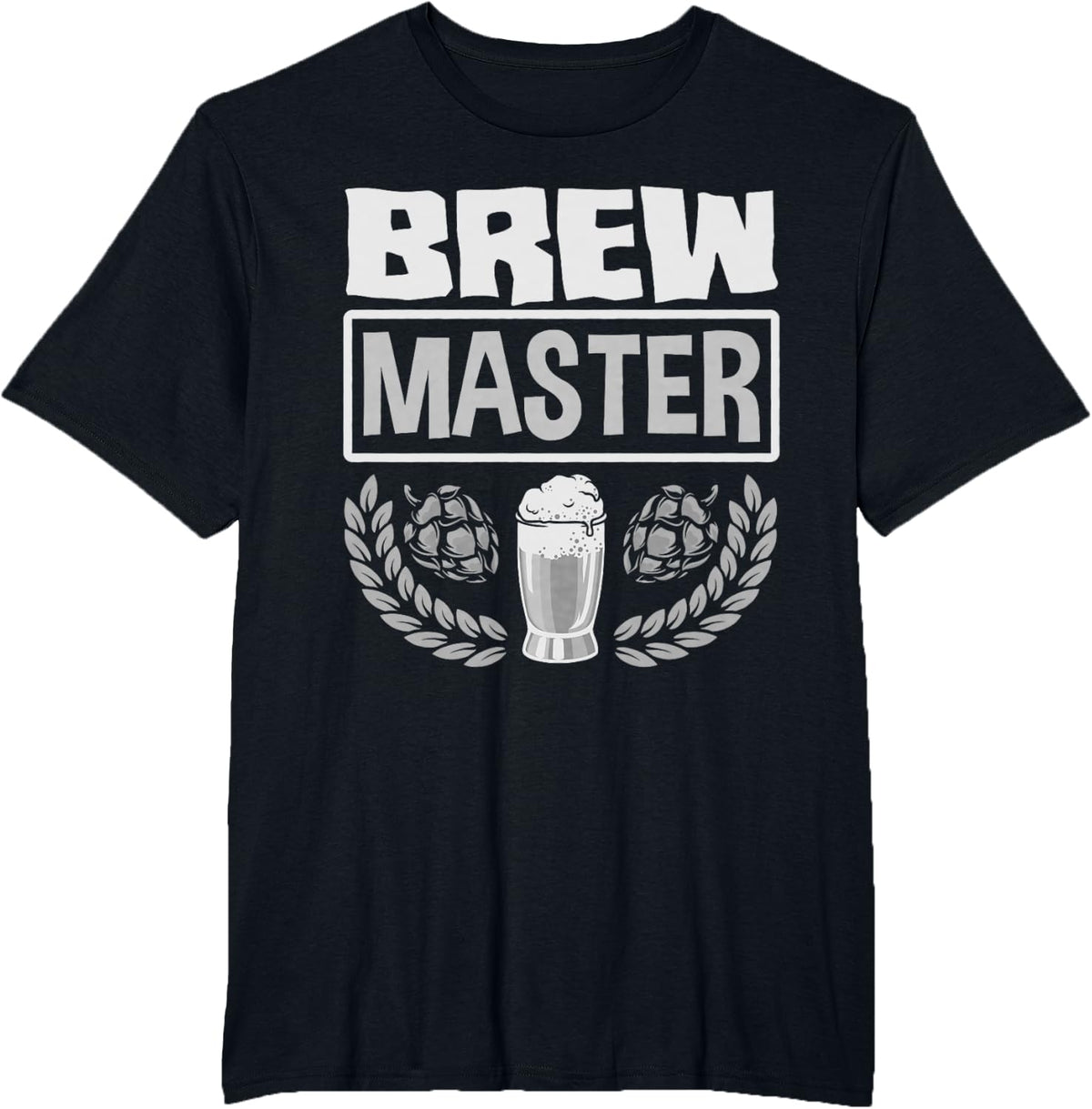 Brewmaster Drink All You Want I'll Make More Homebrewing T-Shirt - Black