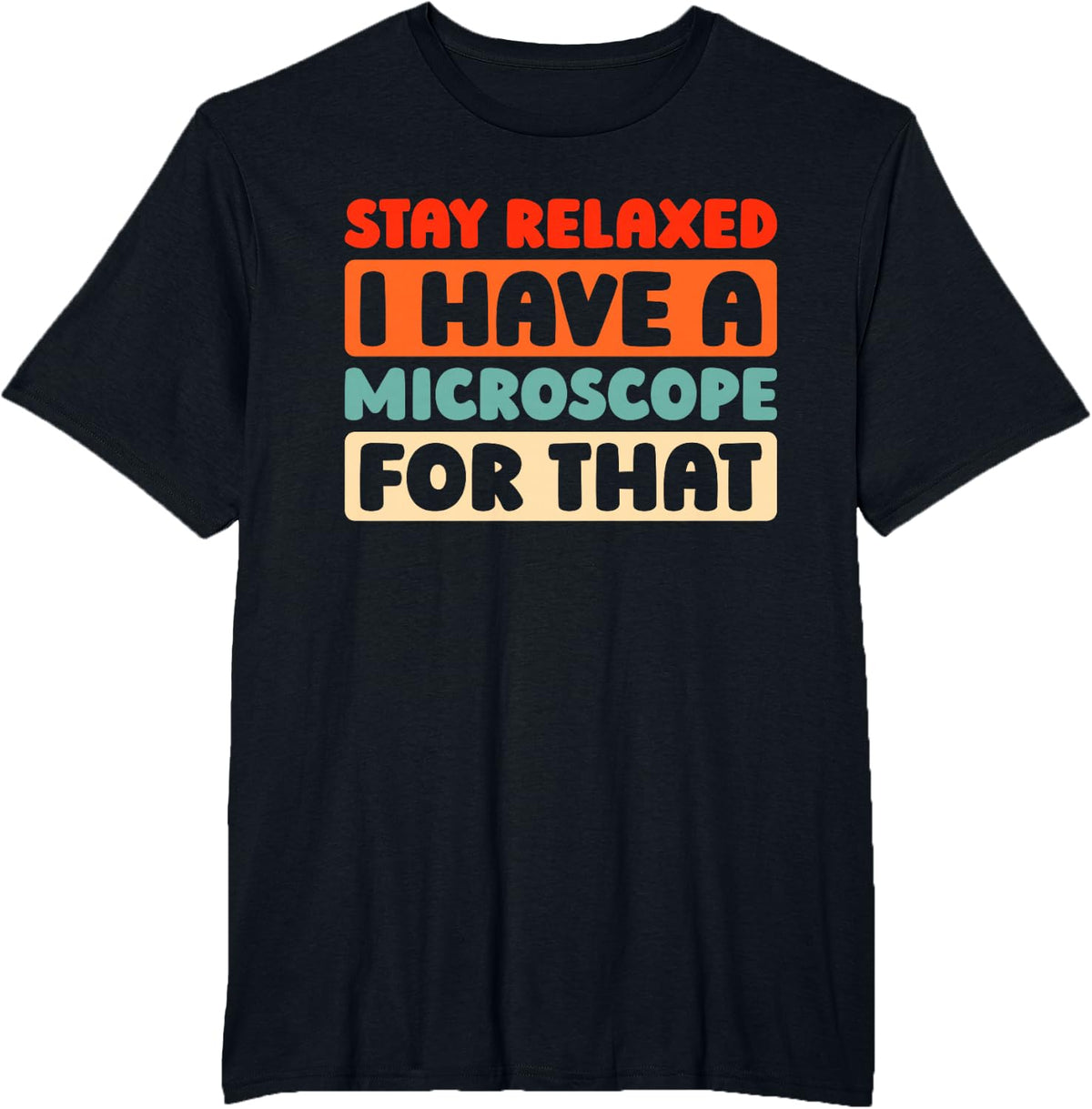 Retro Biologist - Student Teacher Vintage Biology T-Shirt - Black