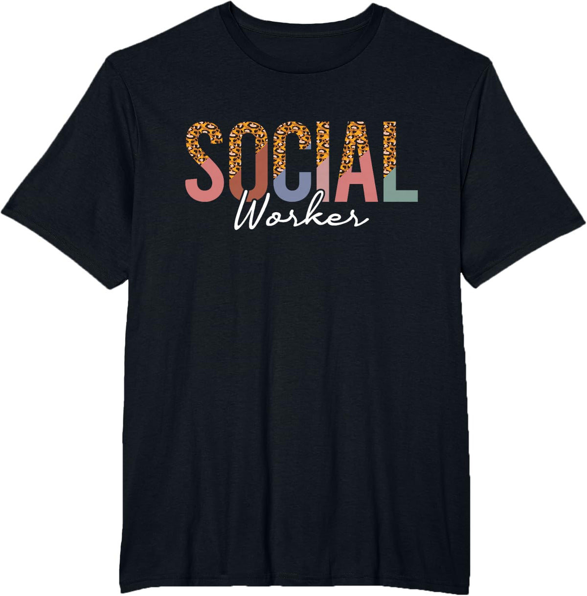 Social Worker - Welfare Appreciation Month Caseworker LSW T-Shirt - Black