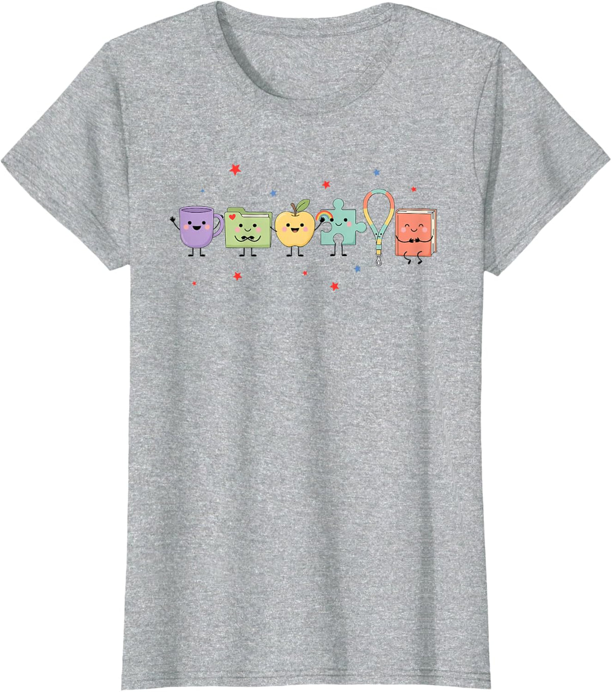School Social Worker Educational Child Welfare Counseling T-Shirt - Heather Grey