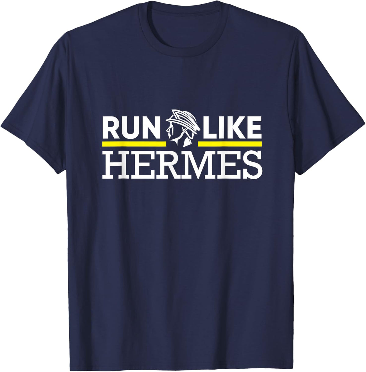 Run Like Hermes T-shirt T-Shirt - Navy Blue