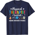 Best Physical Therapist Assistant Appreciation PTA T-Shirt - Navy Blue