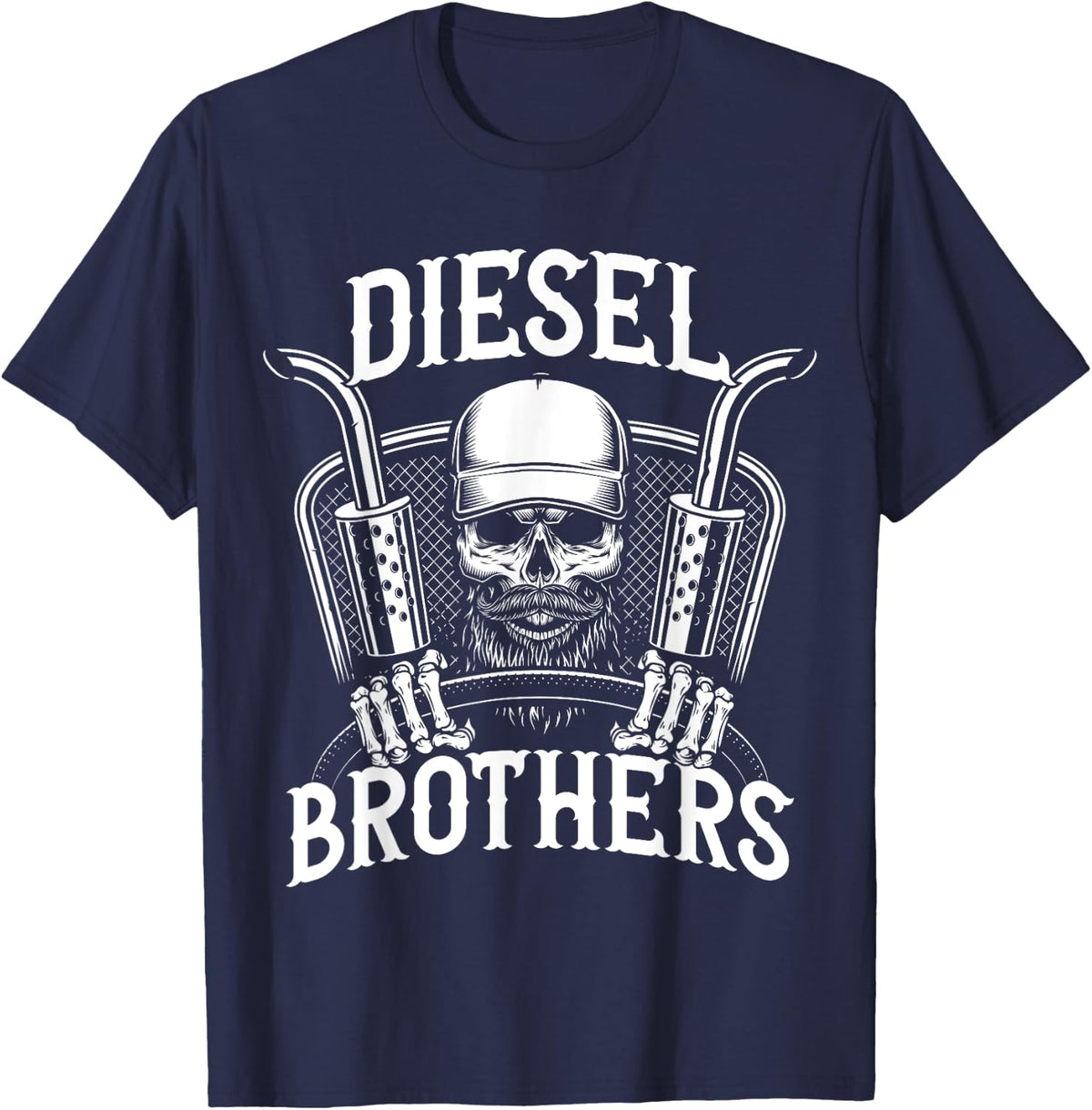 Diesel Brothers Truck Driver T-Shirt - Navy Blue