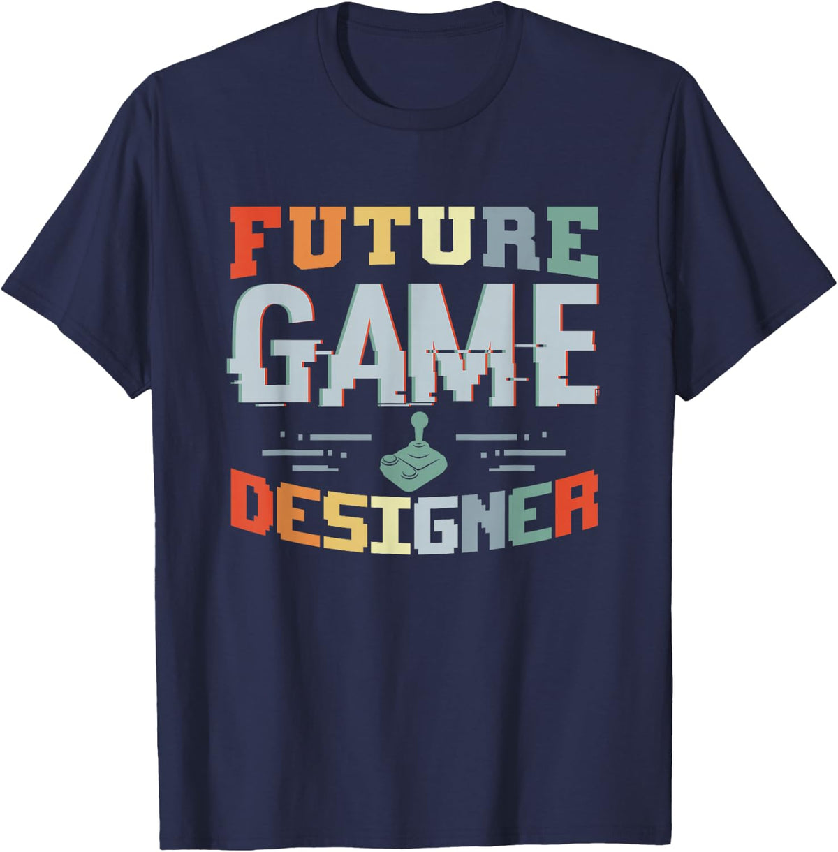 Future Game Designer Game Developer Game Programming T-Shirt - Navy Blue