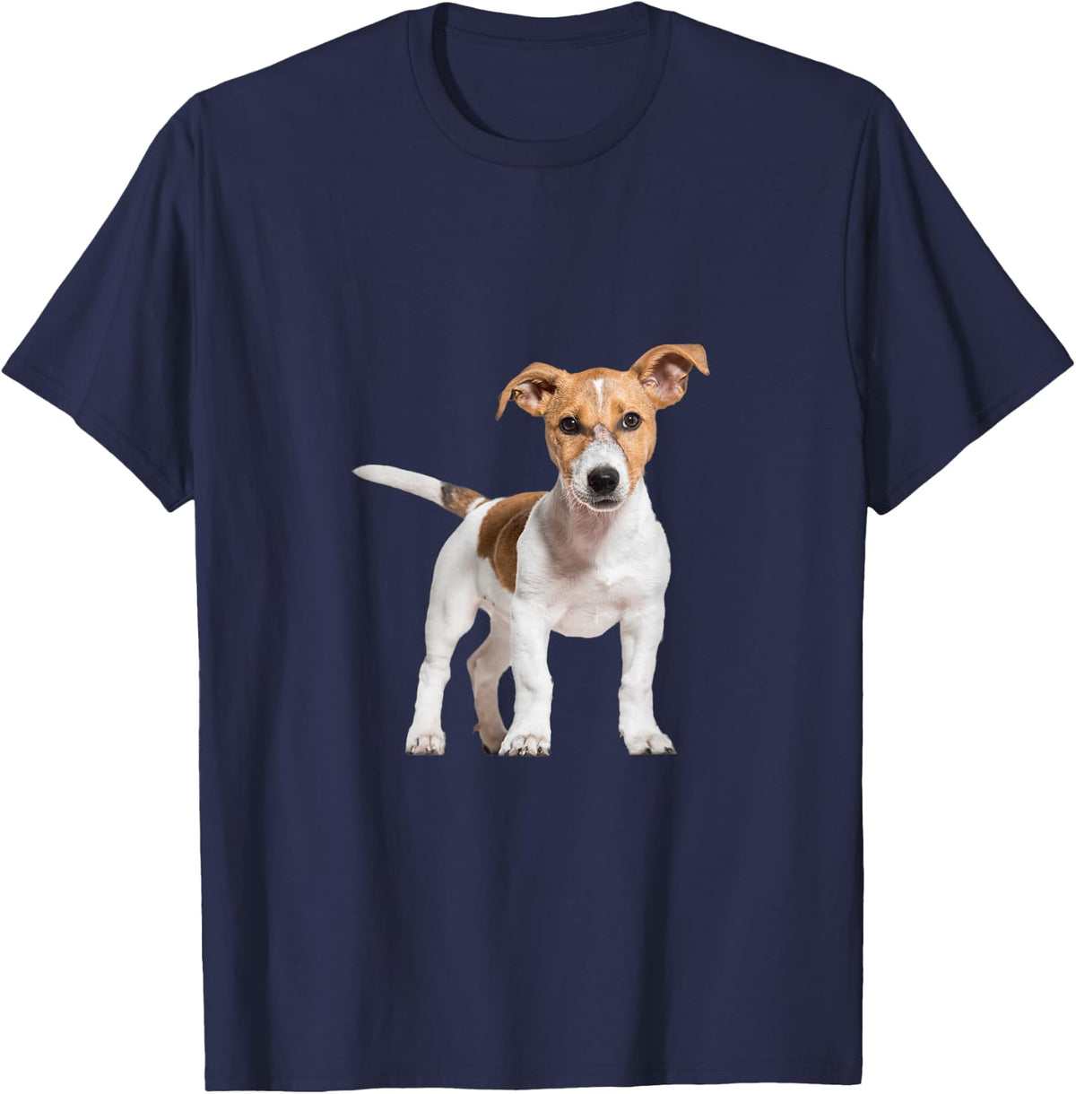 Jack Russell Terrier T-Shirt - Navy Blue