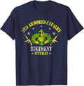 3rd Armored Cavalry Regiment Veteran Patriotic Veterans Day T-Shirt - Navy Blue
