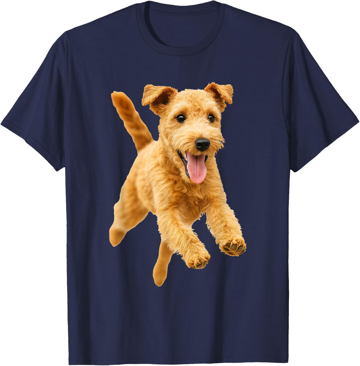 Lakeland Terrier T-Shirt - Navy Blue