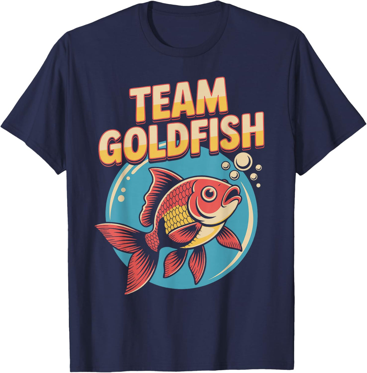 Team Goldfish T-Shirt - Navy Blue
