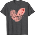 Funny Drinking Cocktails Valentine's Day V is for Vodka T-Shirt - Dark Heather Grey
