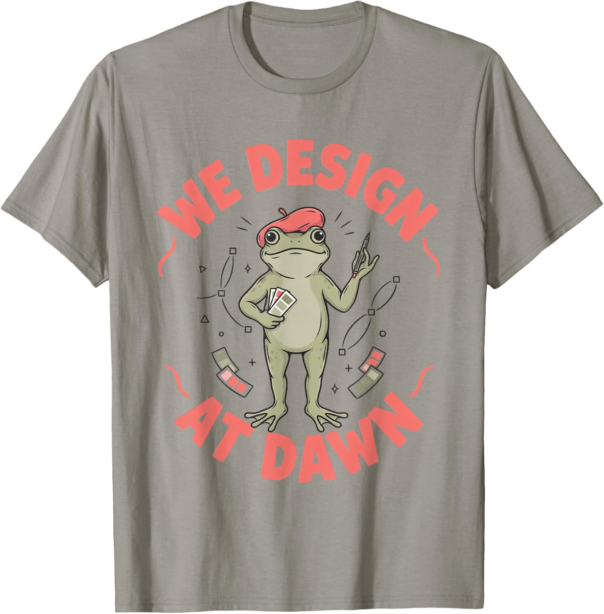 Visual Arts Digital Design Graphic Designer T-Shirt - Slate Grey