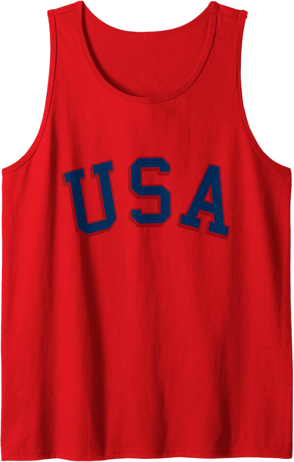 USA America Tank Top - Red