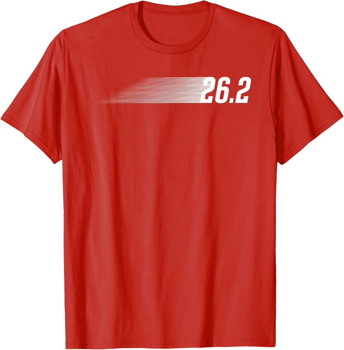 26.2 Marathon Design for Men Women Athlete Marathon Runner T-Shirt - Red