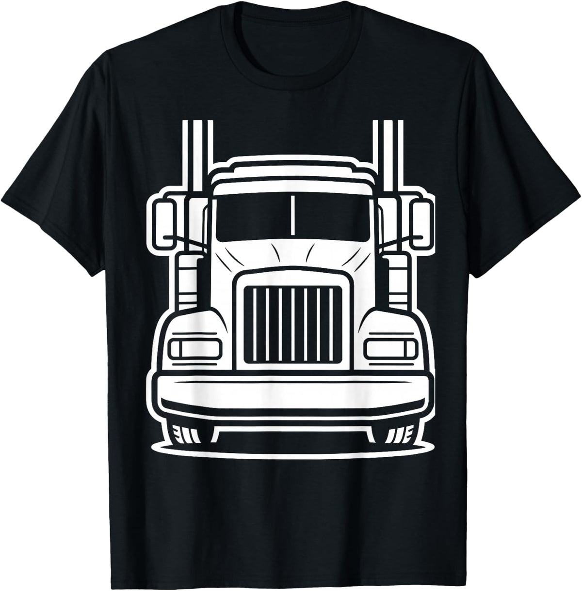 Trucking Trucker Truck Driver Tee T-Shirt - Black