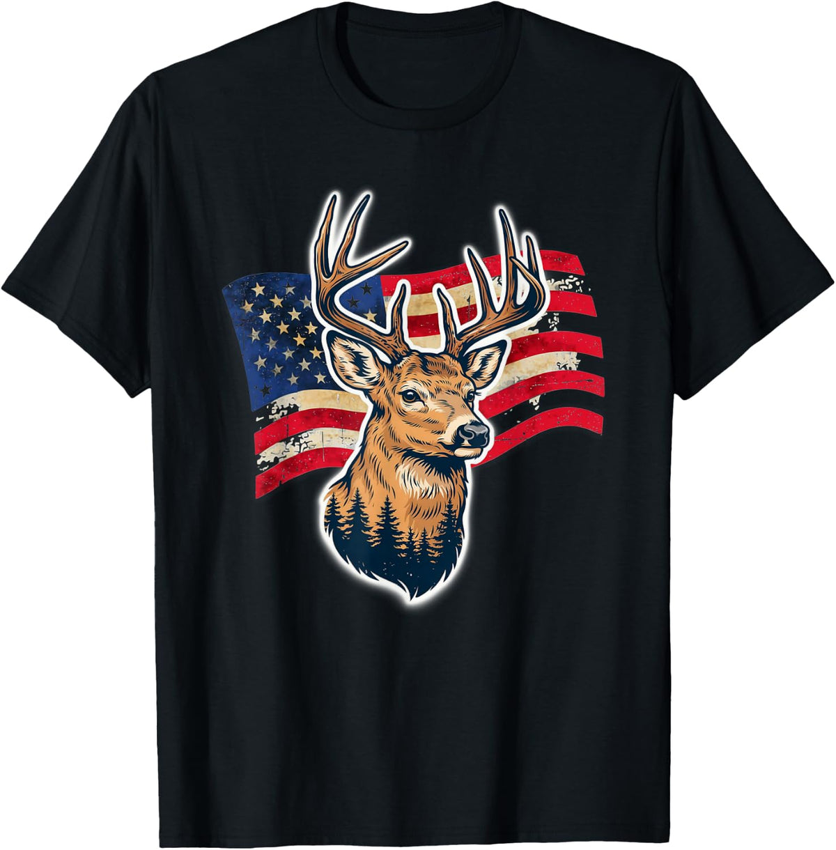 Deer Hunting Season Crew Funny Hunter Sarcastic Gifts T-Shirt - Black