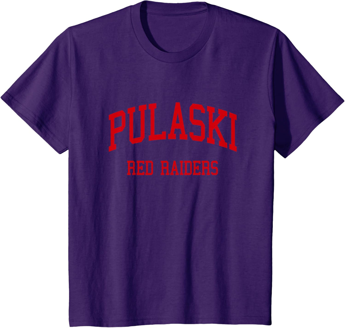 Pulaski High School HS Pulaski WI Retro T-Shirt - Purple