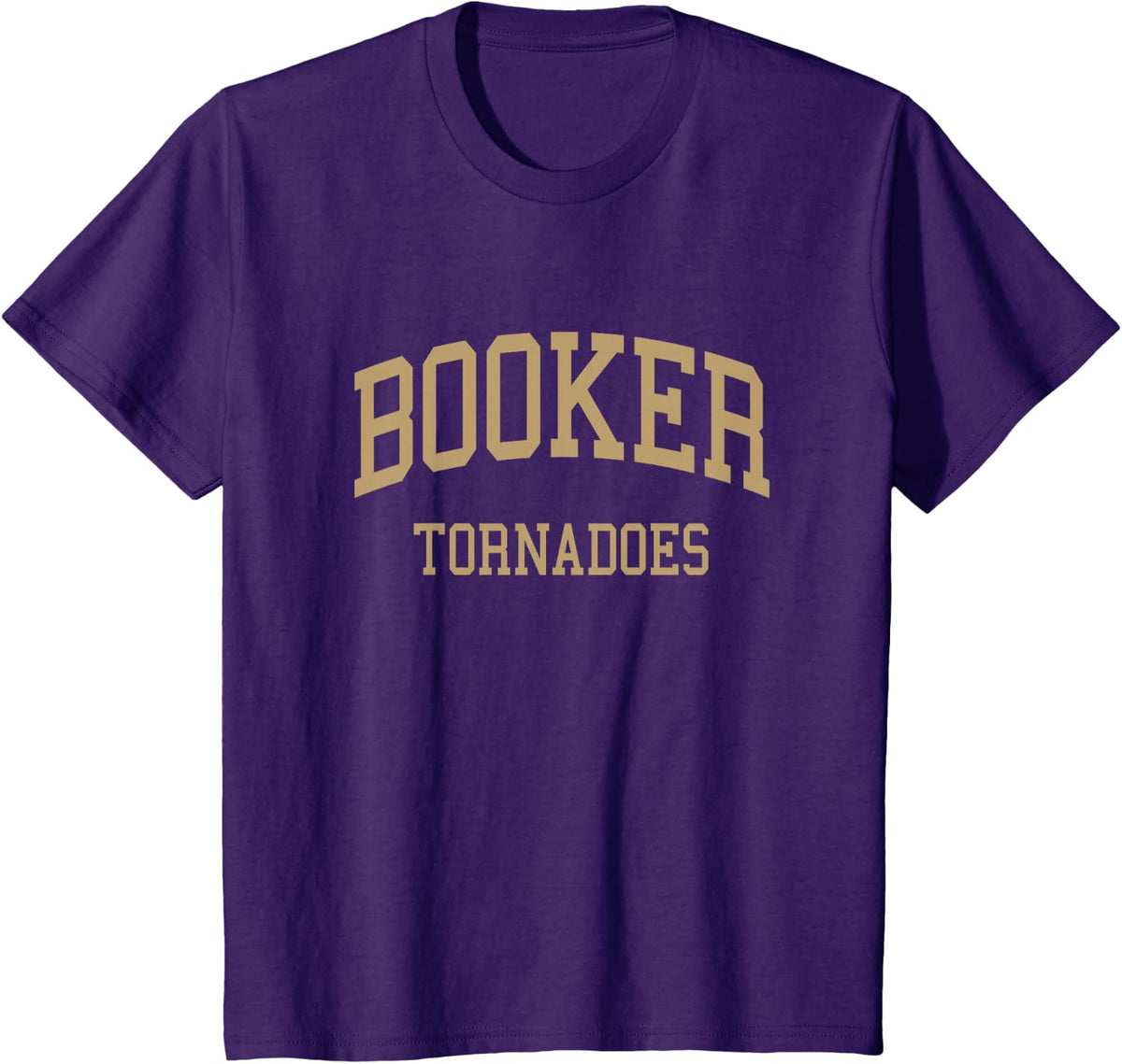 Booker High School HS Sarasota FL Retro Sports T-Shirt - Purple