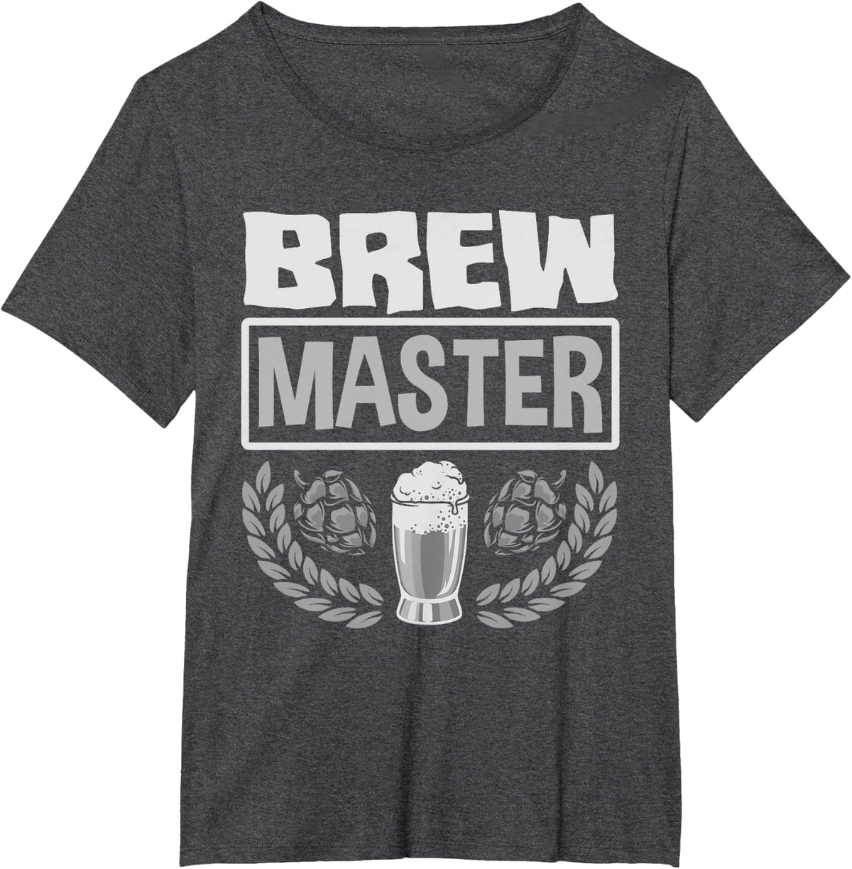 Brewmaster Drink All You Want I'll Make More Homebrewing T-Shirt - Dark Heather Grey
