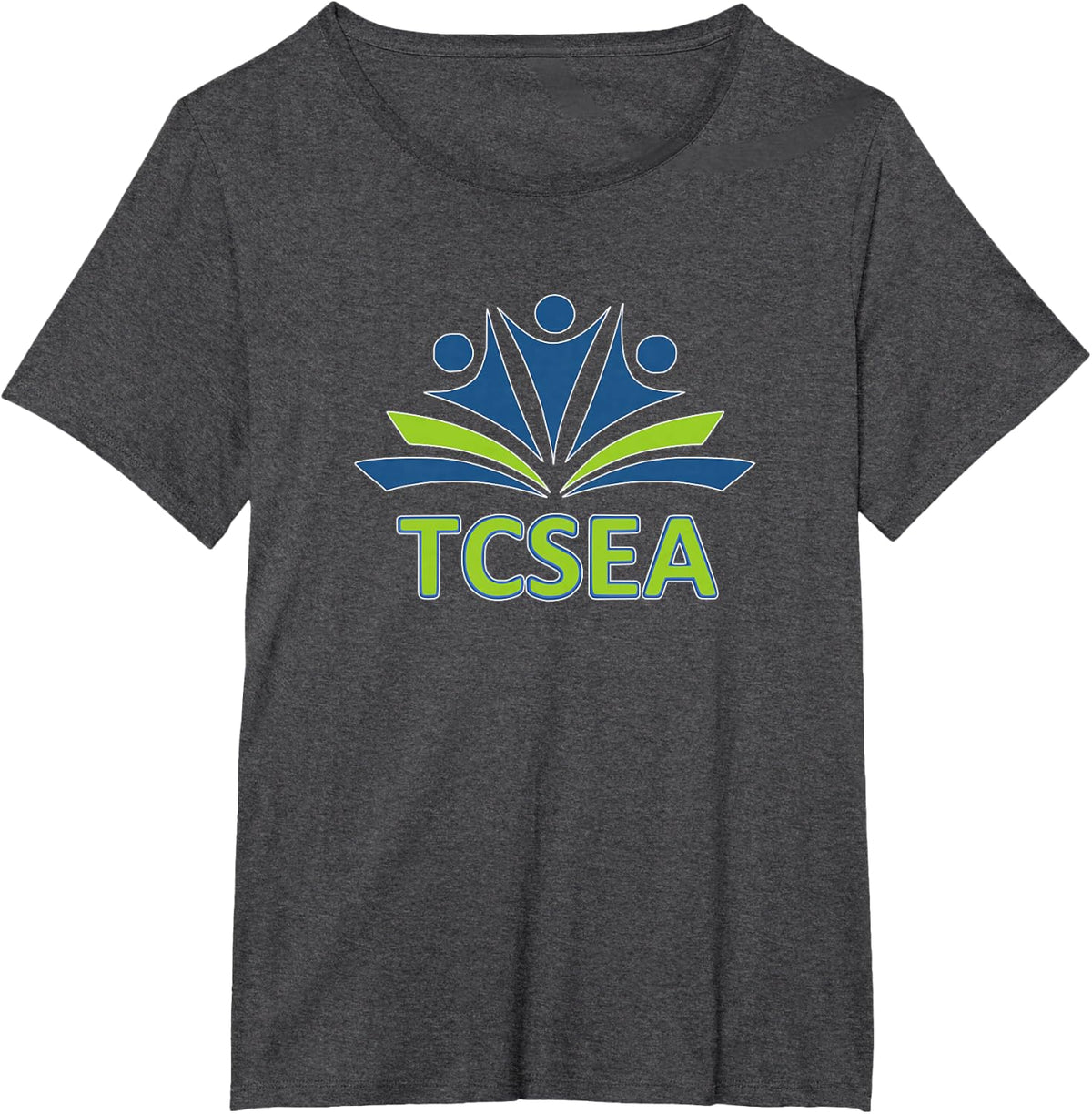 TCSEA, Tri-County Special Education Organization T-Shirt - Dark Heather Grey