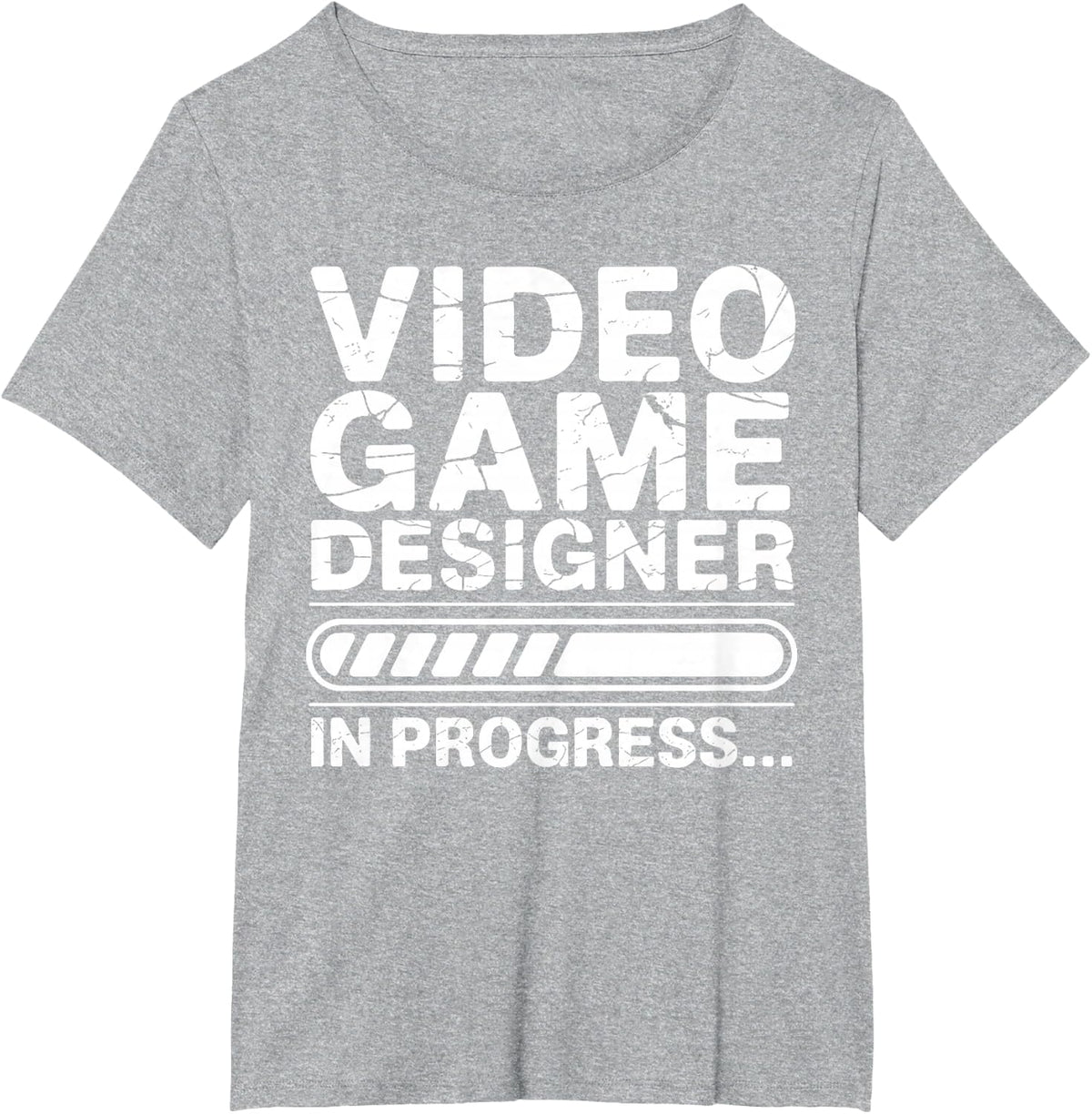 Cute Game Designer Art for Men Women Video Game Developer T-Shirt - Heather Grey