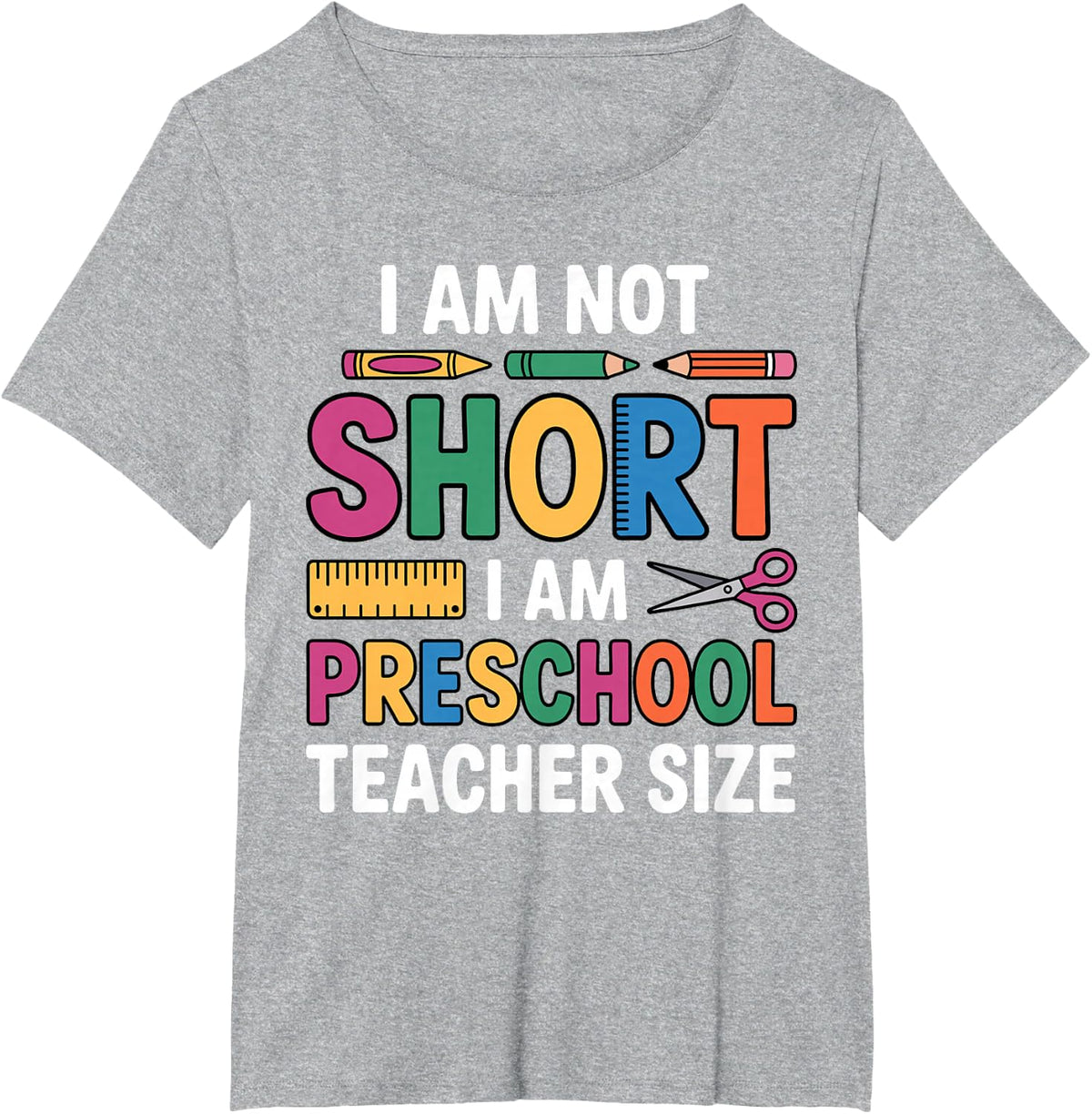 Preschool Pre-K Teacher Design Men Women Kids Prek Teacher T-Shirt - Heather Grey
