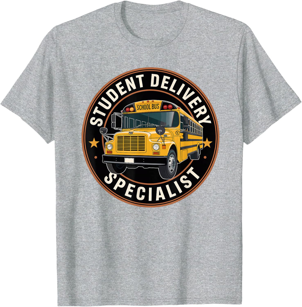 Student Delivery Specialist T-Shirt - Heather Grey