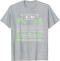 Chemistry Cat Periodic Table of Elements Science Teacher T-Shirt - Heather Grey
